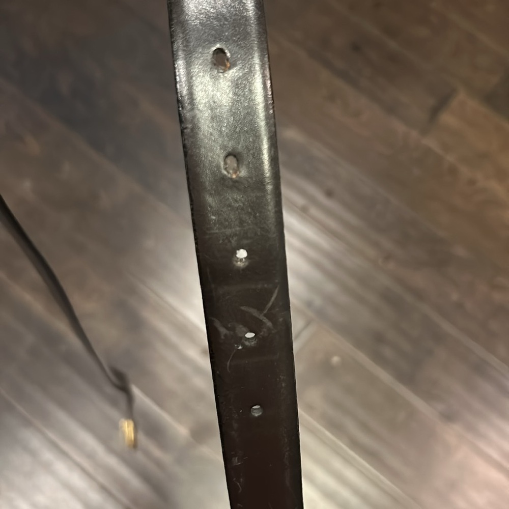Dior Gold and Silver Black and Brown Reversible Rectangular Buckle Belt🥳🥳❌❌ - Picture 3 of 4